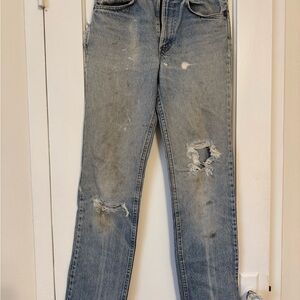 Levi’s Vintage Distressed Blue Jeans